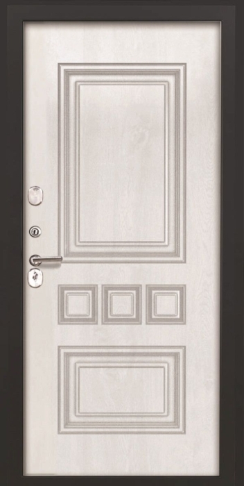 Входная дверь L Термо фл-608 винорит white внутренняя сторона
